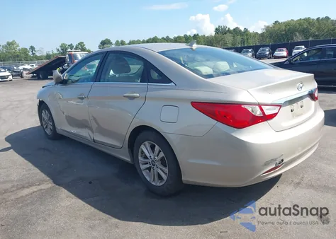 2011 Hyundai Sonata Gls из США, поврежденный, VIN 5NPEB4AC4BH199849